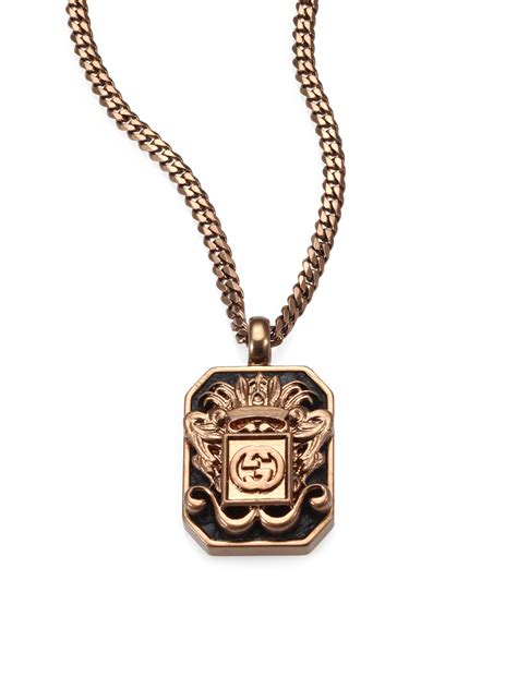 goldsmiths mens gucci|Gucci gold necklace set.